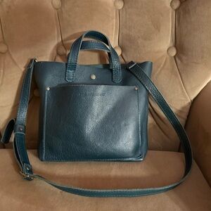 Portland Leather Goods Mini Crossbody Tote